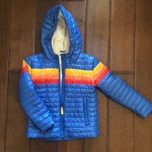 Cat & Jack Retro Blue Puffer Jacket.